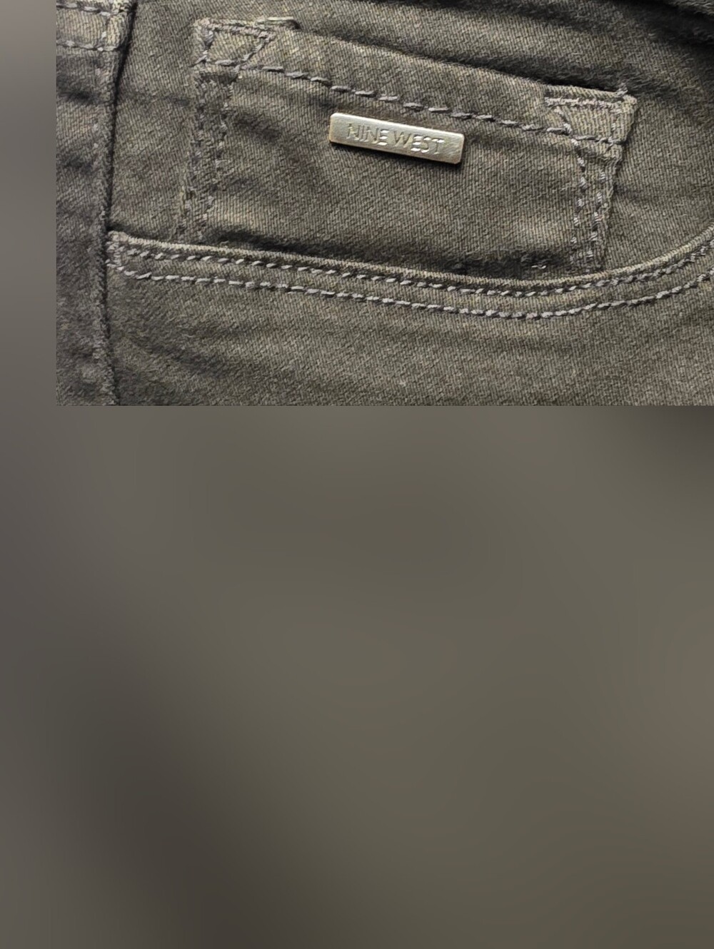 Nine West Black Heidi Skinny Ankle Pants - Picture 3 of 5